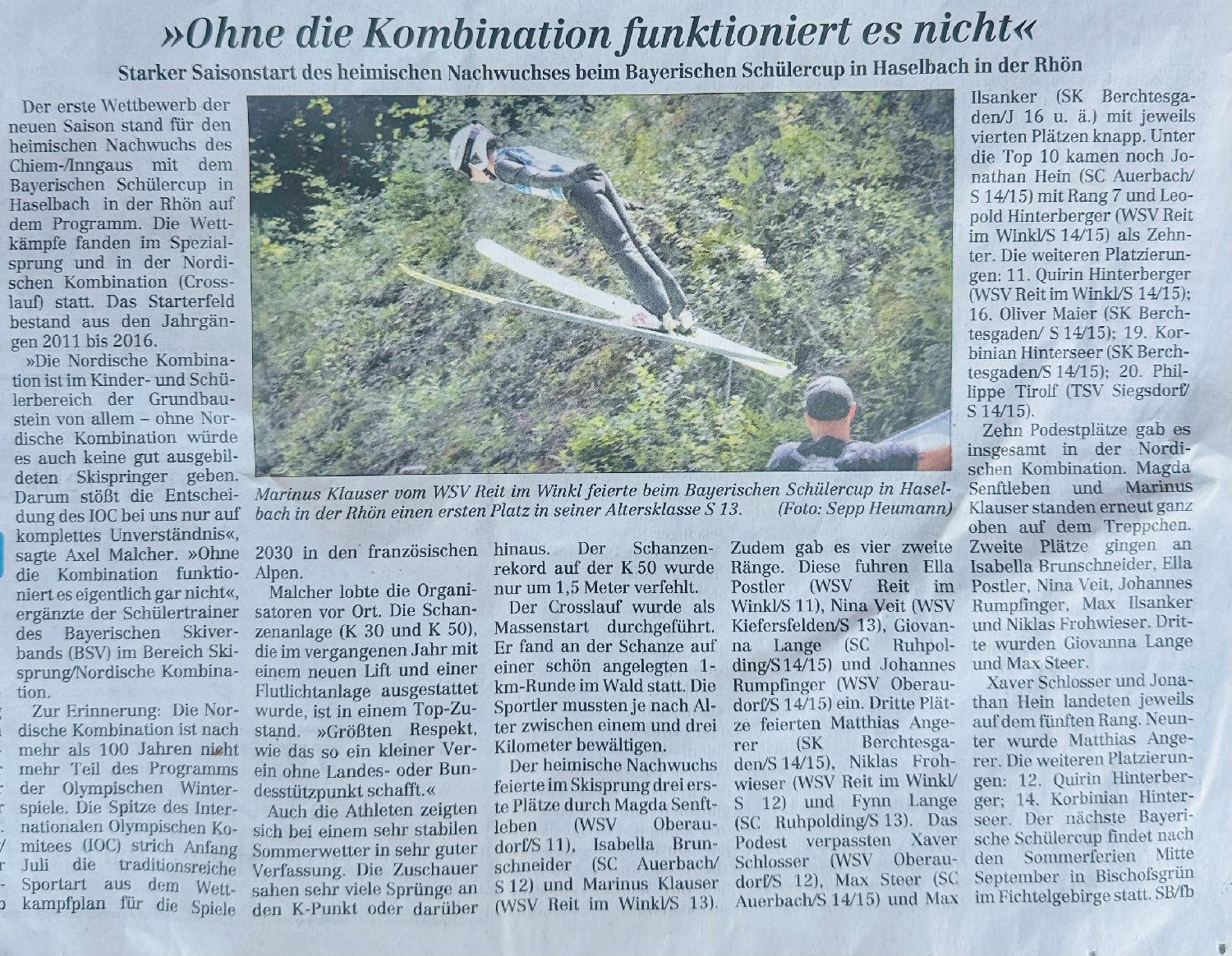 Ohne die Kombination funktioniert es nicht